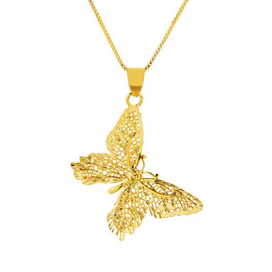 Collar con Colgante de Mariposa Delicado - Image 8