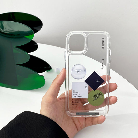 Funda Transparente para Teléfono con Diseño Minimalista Viento Frío - Image 9