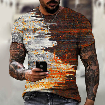 Remera Casual Hombre Estampado Digital 3D - Image 14