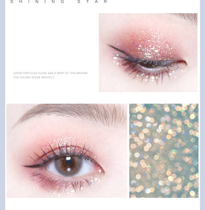 Sombra Líquida Perlada con Brillo Lazy Sequin - Image 13