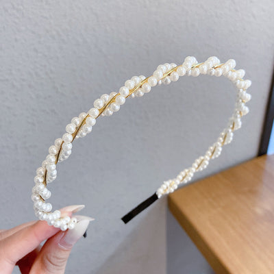 Diadema Perla Fina Sen Simple - Accesorio Elegante para el Cabello - Image 2