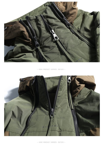 Chaqueta de Plumas con Doble Cremallera y Diseño de Vanguardia - Image 22