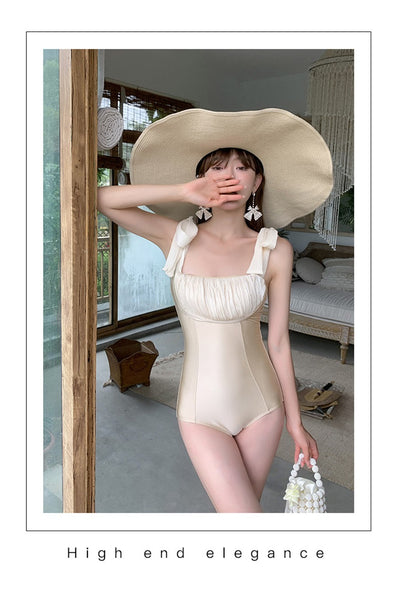 Traje de Baño Enterizo Triangular con Lazos para el Verano - Image 15