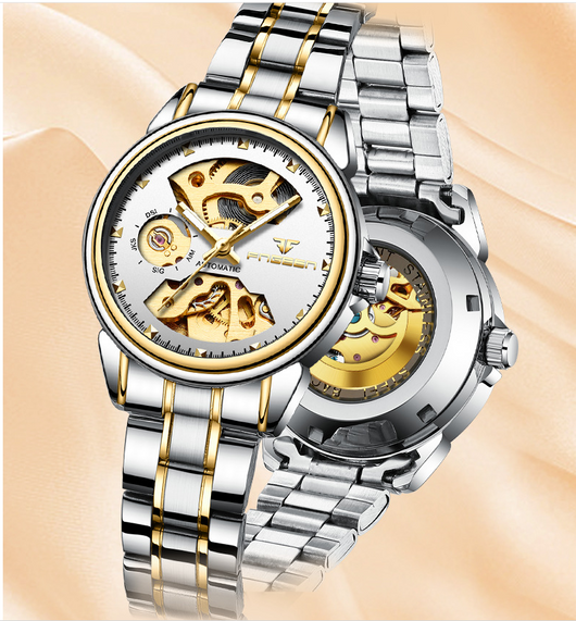 Reloj Mecánico Automático de Cristal Hueco - Image 15