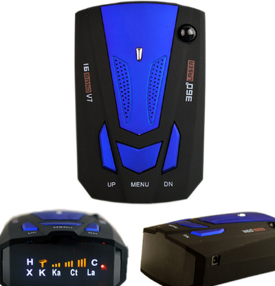 Detector de Velocidad Vehicular V7 Bilingüe - Medidor Móvil de Radar