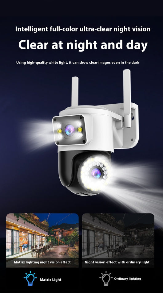 Binoculares de Vigilancia WiFi con Visión Nocturna y Pantalla Dual - Image 6