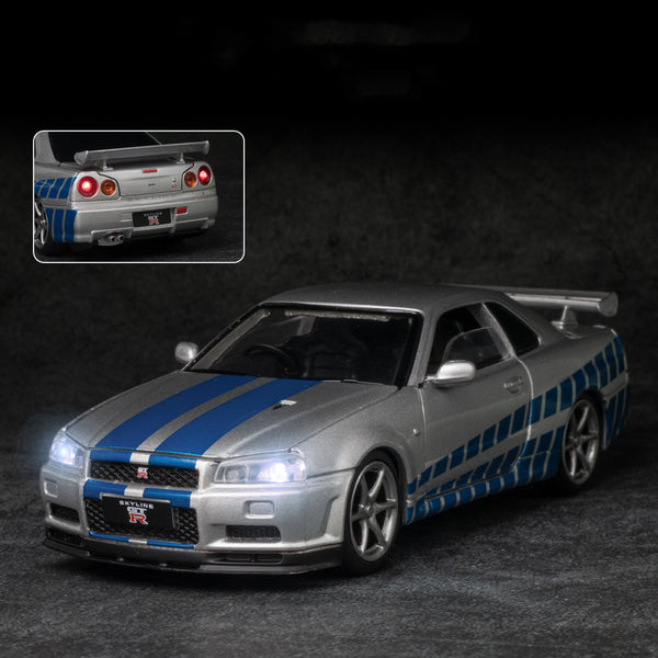 Modelo de Auto Deportivo Aleación Die-Cast - Decoración Premium Speed & Passion