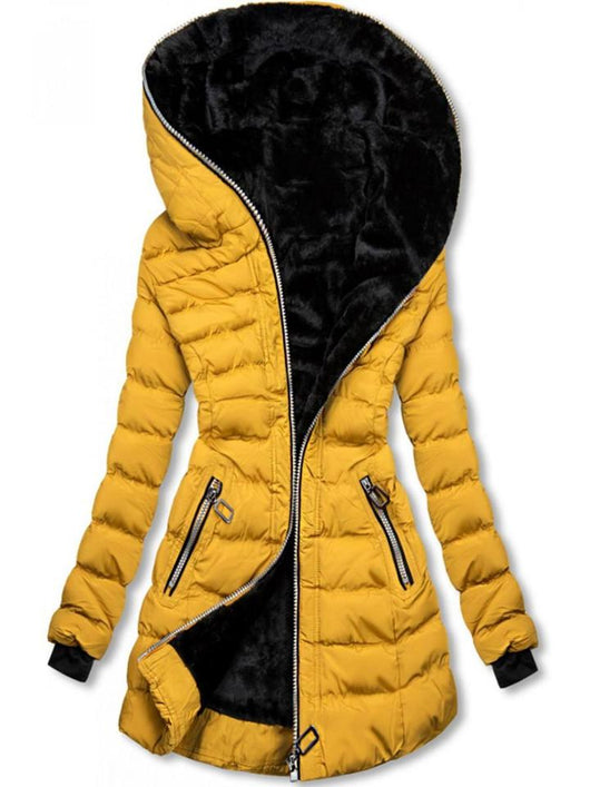 Chaqueta de Algodón Cálida con Capucha y Mangas Largas - Image 9
