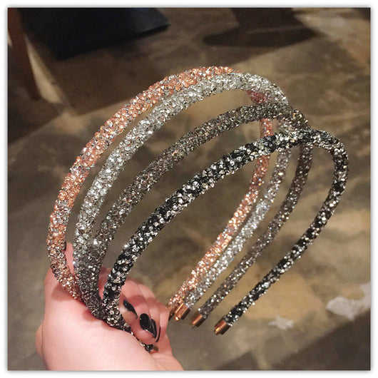 Diadema Brillante con Strass - Accesorio Elegante y Versátil - Image 13