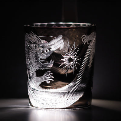 Copas de Cristal Danza del Dragón Negro y Fénix - Image 17