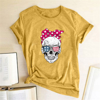 Playera Estampada Casual de Cuello Redondo - Image 11