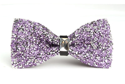 Corbatín de Diamantes Coreano para Boda - Estilo Elegante con Strass - Image 12