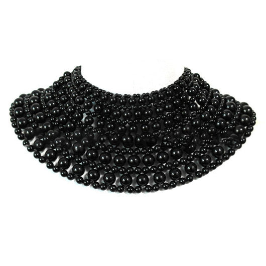 Chal Tejido a Mano con Perlas y Detalles de Joyería - Image 19