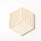 Diamond Shape In Beige