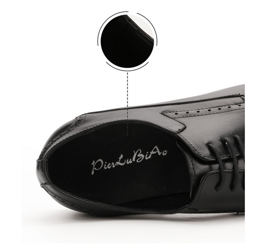 Zapatos Formales de Cuero para Hombre con Tallado Artesanal - Image 10