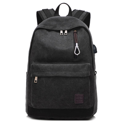 Mochila de Lona con Carga USB - Resistente y Funcional - Image 10