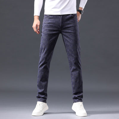 Pantalones Casuales de Algodón Estilo Británico para Hombre - Image 7