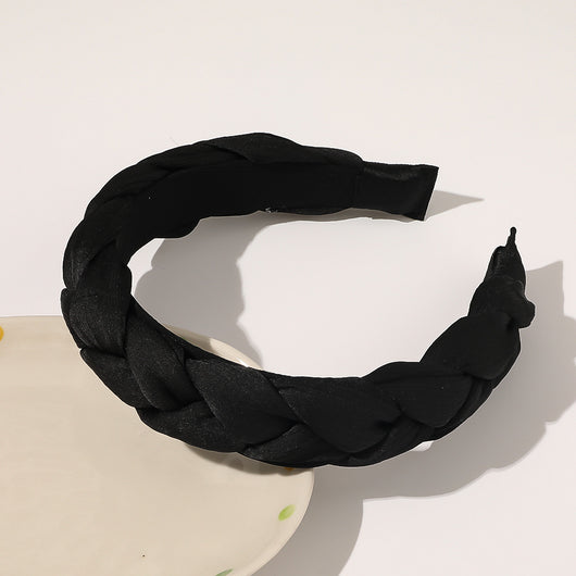 Banda para el Cabello de Tela Cruzada Elástica para Mujer - Image 9