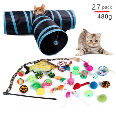 Varita Interactiva para Gatos con Juguetes Intercambiables - Image 2