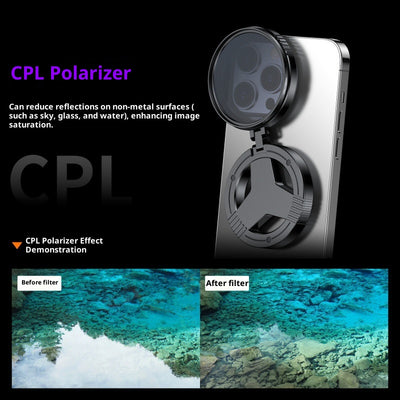Lente Polarizador Magnético para Fotografía Móvil - Image 4