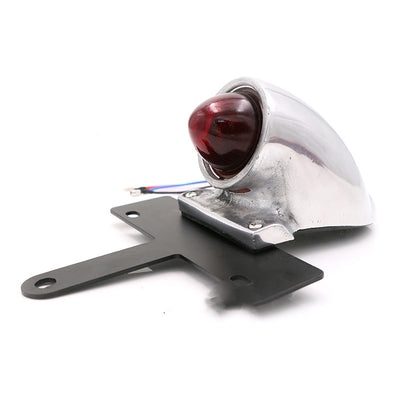 Luz Trasera Tipo Lucas de Aleación de Aluminio Pulido con Electroplateado para Motocicleta - Image 5