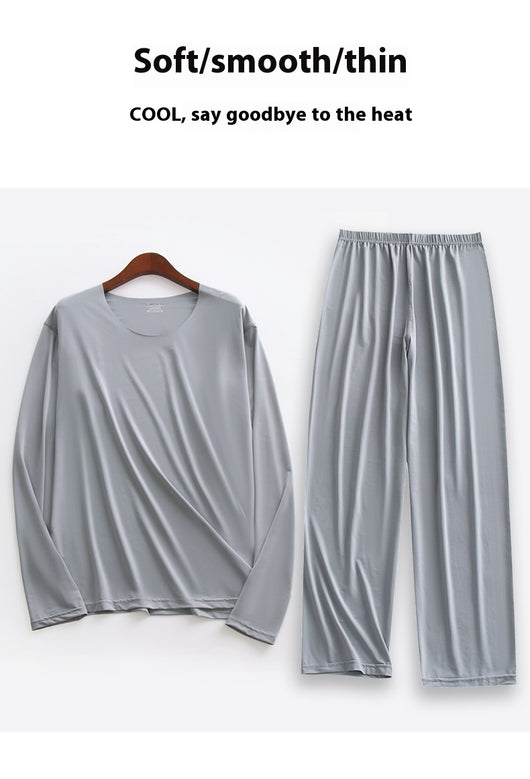 Pijama Hombre Manga Larga Corta Verano - Conjunto Ultradelgado Transpirable - Image 18