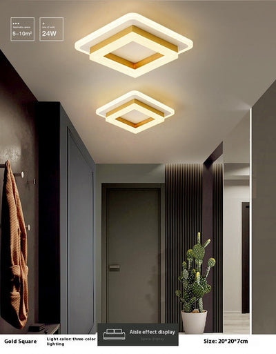 Lámpara LED Minimalista para Pasillos, Vestidores y Balcones - Image 12