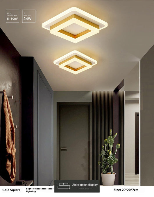 Lámpara LED Minimalista para Pasillos, Vestidores y Balcones - Image 12