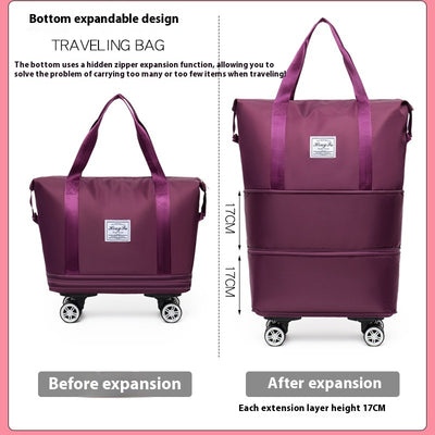 Bolsa de Viaje Expandible con Compartimento Seco-Húmedo y Capacidad Extra Grande - Image 5