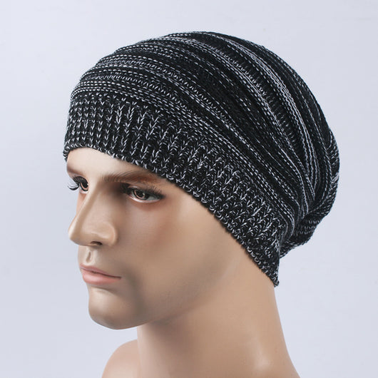 Gorro Bicolor de Lana Merino para Hombre y Mujer - Abrigo Otoño Invierno - Image 8