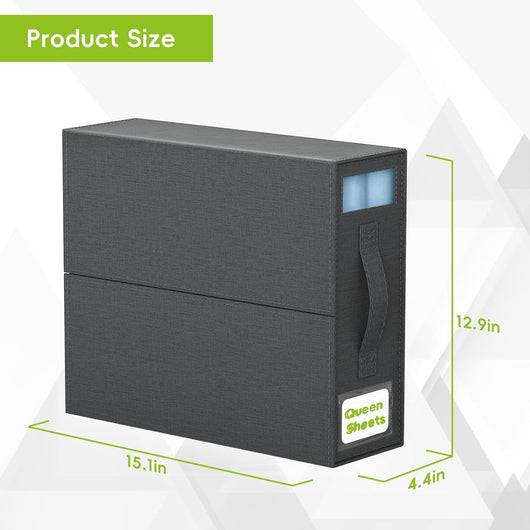 Caja Organizadora Plegable para Ropa con Ventana Transparente Antipolvo - Image 6
