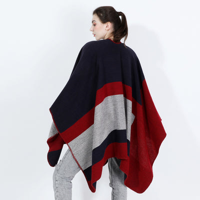 Chal de Seda Jacquard Plateado para Mujer - Image 5