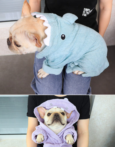 Bata Absorbente de Secado Rápido para Mascotas - Image 3