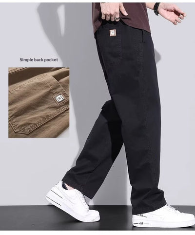 Pantalones de Trabajo Vintage Holgados para Hombre - Estilo Casual Americano - Image 18
