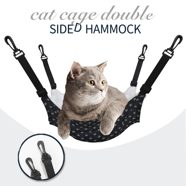 Hamaca Colgante de Algodón para Mascotas Pequeñas - Cama Confortable para Gatos, Hurones y Roedores