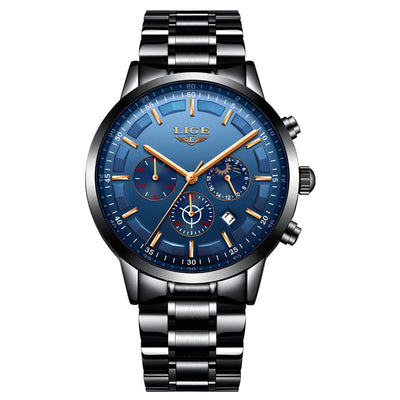 Reloj Deportivo Empresarial de Cuarzo Lunar Resistente al Agua para Hombre - Image 6