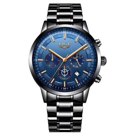 Reloj Deportivo Empresarial de Cuarzo Lunar Resistente al Agua para Hombre - Image 6