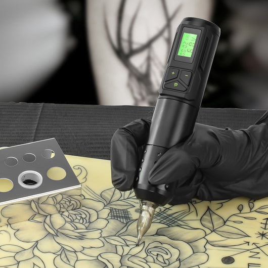 Máquina de Tatuaje Portátil Profesional con Pluma Inalámbrica y Carga USB - Image 9