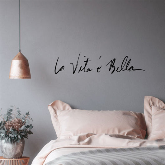 Vinilo Decorativo La Vida es Bella - Image 5