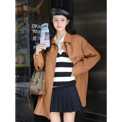 Blazer Universitario Británico Estilo Francés Talla Petite - Image 6