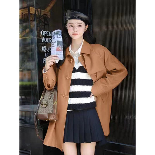 Blazer Universitario Británico Estilo Francés Talla Petite - Image 6