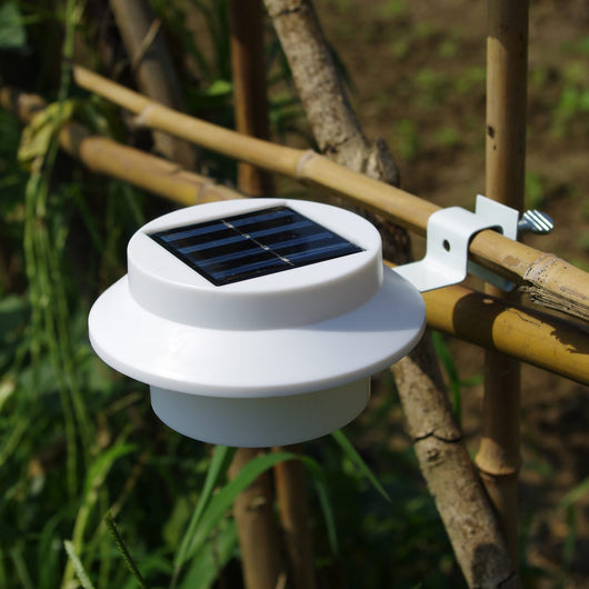 Lámpara Solar LED para Cerca y Pasillo - Iluminación Inteligente 3LED