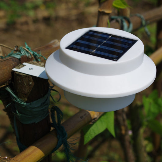 Lámpara Solar LED para Cerca y Pasillo - Iluminación Inteligente 3LED - Image 3