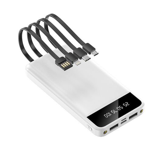 Batería Portátil 20000 mAh con Cable Integrado - Carga Rápida - Image 5