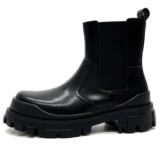 Botas Clásicas Negras de Alta Calidad Estilo Británico - Image 3