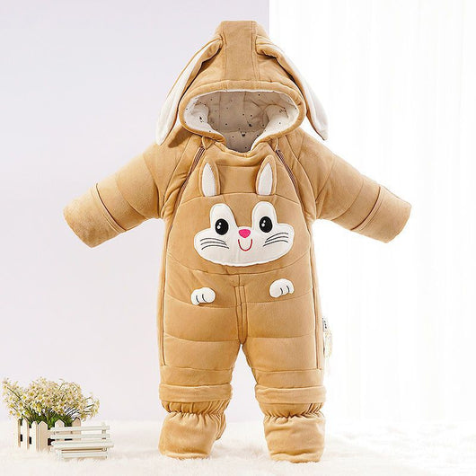 Pijama Enterizo de Algodón con Plumón para Recién Nacido - Image 10