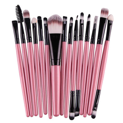 Set Profesional de 18 Brochas de Maquillaje MAANGE con Diseño Abanico - Image 20