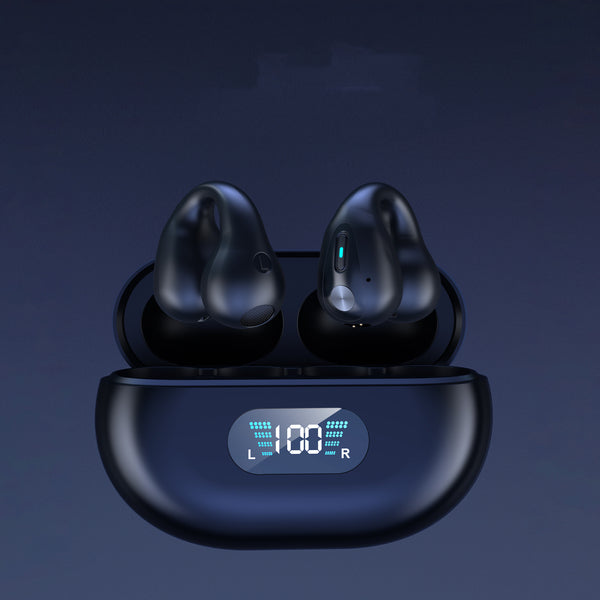 Auriculares de Conducción Ósea TWS Bluetooth 5.3 con Clip de Oreja y Control Táctil - Image 8