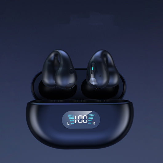 Auriculares de Conducción Ósea TWS Bluetooth 5.3 con Clip de Oreja y Control Táctil - Image 8
