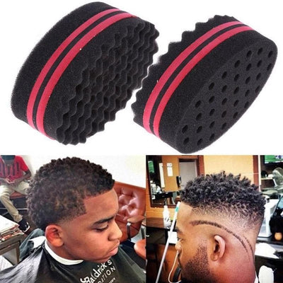 Cepillo Ondulado Doble Cara para Trenzas y Rizos - Herramienta de Peinado Profesional